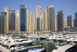 Foto: Dubai Marina cityscape. Yacht club Dubai Marina cityscape. Yacht club
