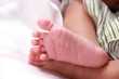 Beautiful baby feet