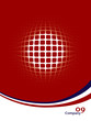 Digital sphere vector design.