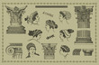 Greek theme illustration Greek theme illustration