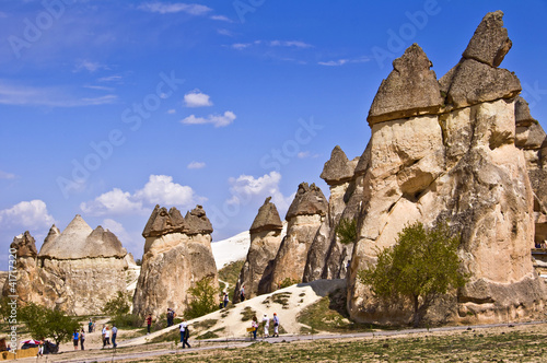 Photo: Cheminées de fées à Pasabag - Cappadoce - Turquie Cheminées de fées à Pasabag - Cappadoce - Turquie