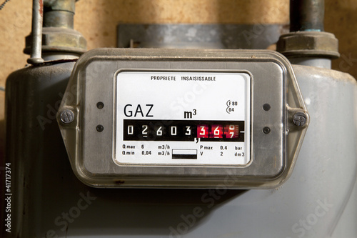 Photo: Compteur de Gaz Compteur de Gaz