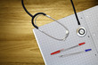 overhead desk stethoscope