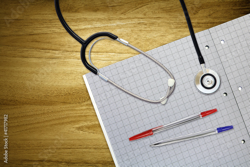 Foto: overhead desk stethoscope overhead desk stethoscope
