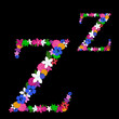 floral letter