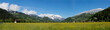 Panorama - Schruns im Frühling
