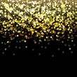 Defocused Gold Abstract Background