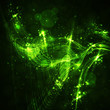 Abstract vector background, futuristic wave illustration eps10