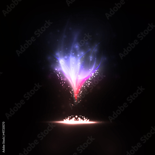 Vector: Creative dynamic, magic fire Illustrations. Creative dynamic, magic fire Illustrations.