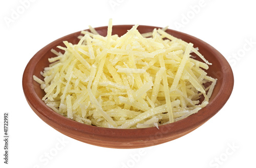 Photo: Bowl of Parmesan cheese Bowl of Parmesan cheese