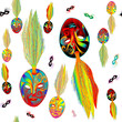 mardi gras pattern