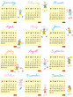 2013 calendar kids