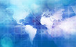 Science Technology Data as a Abstract Art