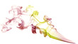 Foto: Abstract colorful background made with real smoke Abstract colorful background made with real smoke