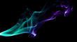 Foto: Abstract colourful bakground made with real smoke Abstract colourful bakground made with real smoke