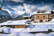 Photo en ligne au meilleur prix Snow on the Dolomites Mountains, Italy