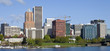 Portland Oregon skyline, in Spring.