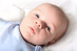 Little newborn baby boy