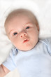 Little newborn baby boy