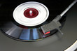 record player closeup