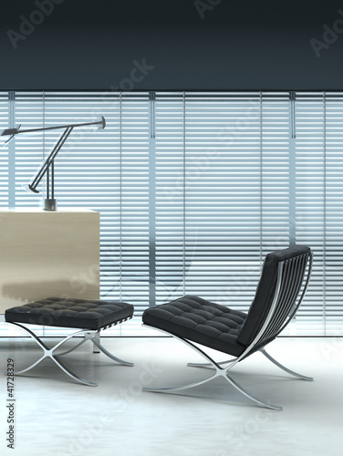 Illustration: Modern Luxury Loft / Office Interior Modern Luxury Loft / Office Interior
