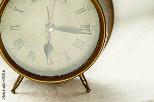 Photo: Antique clock alarm Antique clock alarm
