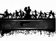 Musical background with place for your text.