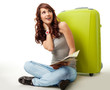 Photo: Dreaming about going on vacation Dreaming about going on vacation