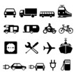 Symbole Set Verkehr