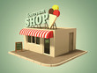 Vintage Icon Icecream Shop