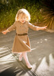 Little girl playing