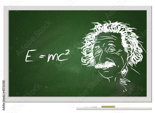 Illustration: Formula e=mc2 Formula e=mc2