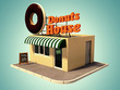 Vintage Icon Donuts House
