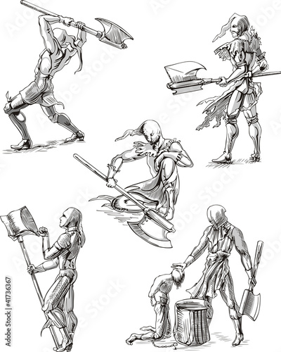 Vector: Executioner Sketches Executioner Sketches