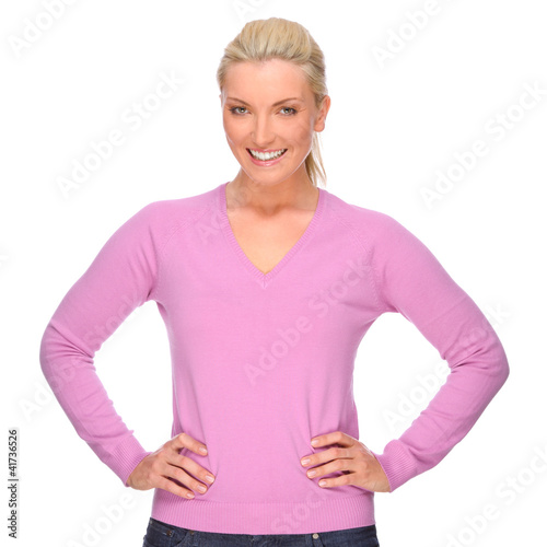 Foto: Smiling young woman Smiling young woman