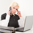 Businesswoman at work