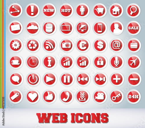 Vector: Icons Set for Web Applications Icons Set for Web Applications