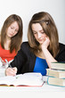 Foto: learning schoolgirl learning schoolgirl
