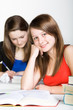 Foto: learning schoolgirl learning schoolgirl
