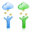Affiliate marketing concept
