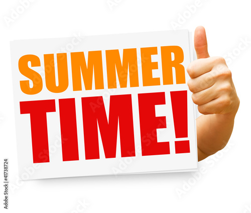 Foto: Summertime! Button, Icon Summertime! Button, Icon