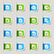 Label - File format icons