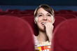 Photo: Woman at the cinema Woman at the cinema