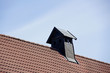 Pipe and roof