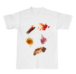 ketchup chocolate coffee wine food stains on a t shirt