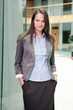 Photo: Businesswoman in office Businesswoman in office