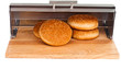 breadbasket buns with isolated