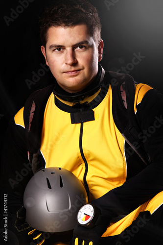 Photo: Handsome Parachutist Handsome Parachutist