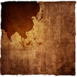 aged asia map