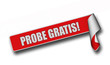 Band Sticker rot rore II PROBE GRATIS